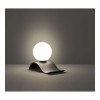 Lampe de table Lara Noir Mat 1x40W E14 TRIO LIGHTING 508400132