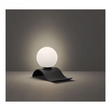 Lampe de table Lara Noir Mat 1x40W E14 TRIO LIGHTING 508400132