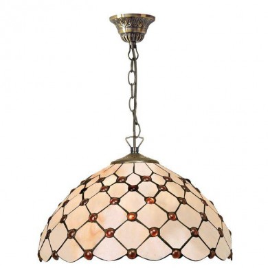 Suspension style Tiffany QUADRA 1xE27 D40 MYTIFFANY LT16668+C1