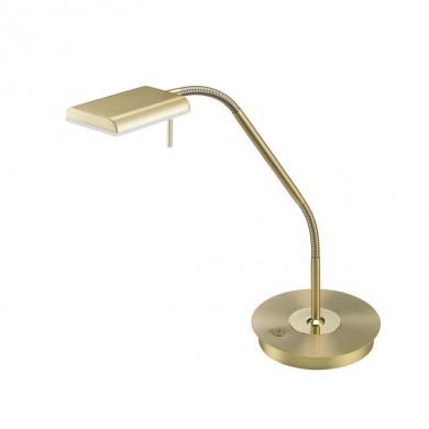 Lampe de table Bergamo Laiton Mat 1x12W SMD LED TRIO LIGHTING 520910108