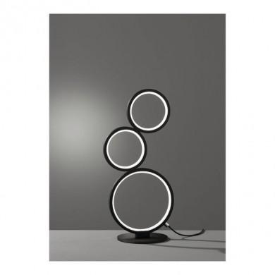 Lampe de table Rondo Noir Mat 1x17W SMD LED TRIO LIGHTING 522610332