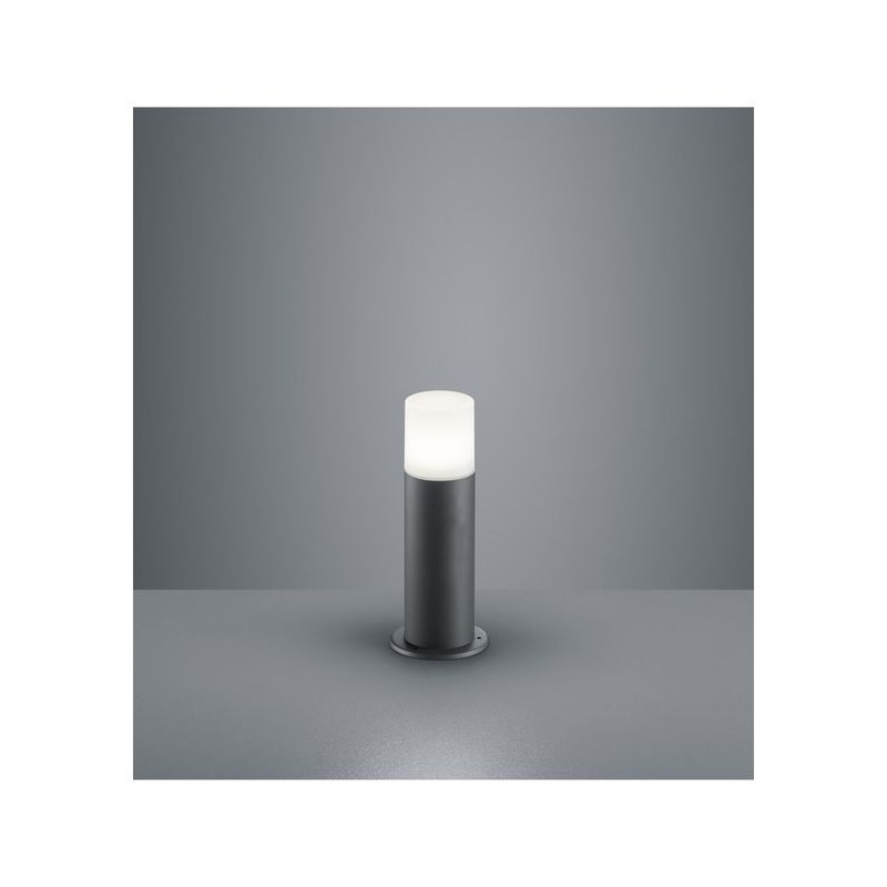 Borne Hoosic Anthracite Blanc 1x28W E27 TRIO LIGHTING 524060142