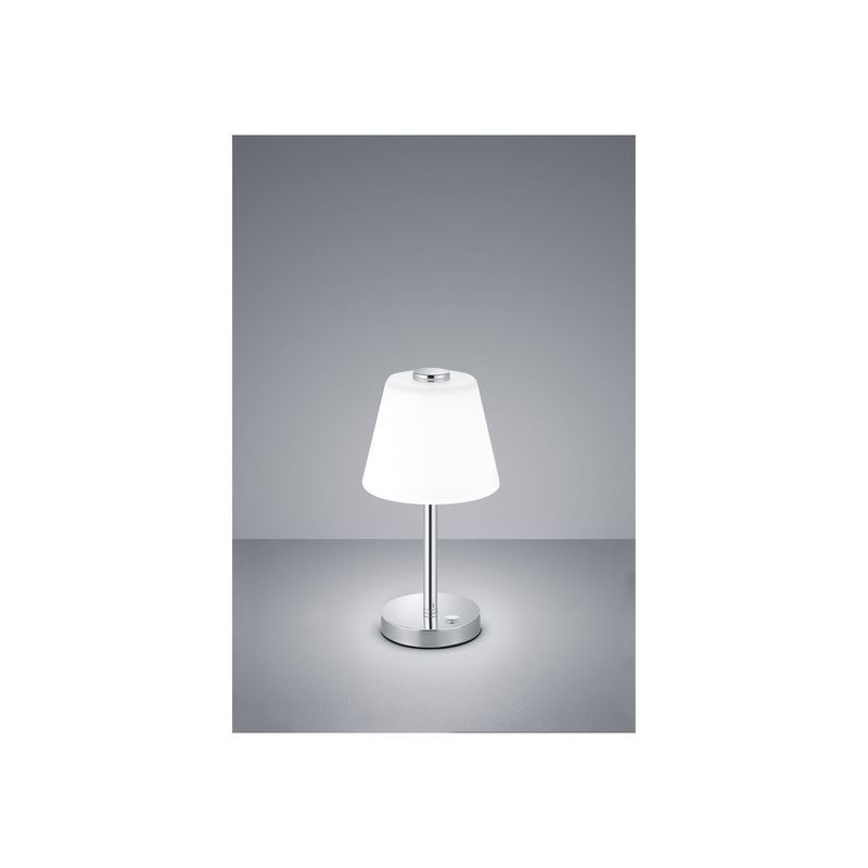 Lampe de table Emerald Chromé 1x4W SMD LED TRIO LIGHTING 525490106