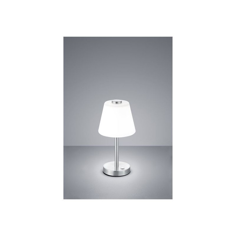 Lampe de table Emerald Nickel Mat 1x4W SMD LED TRIO LIGHTING 525490107