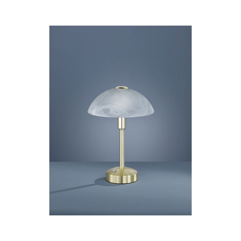 Lampe de table Donna Laiton Mat 1x4W SMD LED TRIO LIGHTING 525790108
