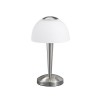 Lampe de table Ventura Nickel Mat 1x4W SMD LED TRIO LIGHTING 529990107