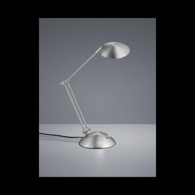 Lampe de table Calcio Nickel Mat 1x6W SMD LED TRI_572410107 572410107 Lampe de table Calcio Nickel Mat 1x6W SMD LED TRIO LIGHTING 572410107