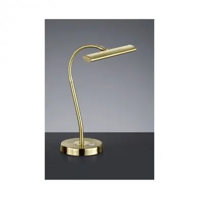 Lampe de table Curtis Laiton Mat 1x4W SMD LED TRIO LIGHTING 579790108