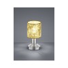 Lampe de table Garda Nickel Mat Or 1x25W E14 TRIO LIGHTING 595400179