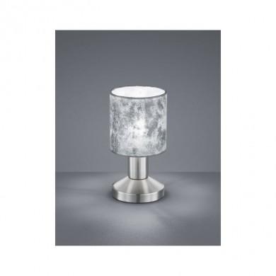 Lampe de table Garda Nickel Mat Argent 1x25W E14 TRI_595400189 595400189 Lampe de table Garda Nickel Mat Argent 1x25W E14 TRIO LIGHTING 595400189
