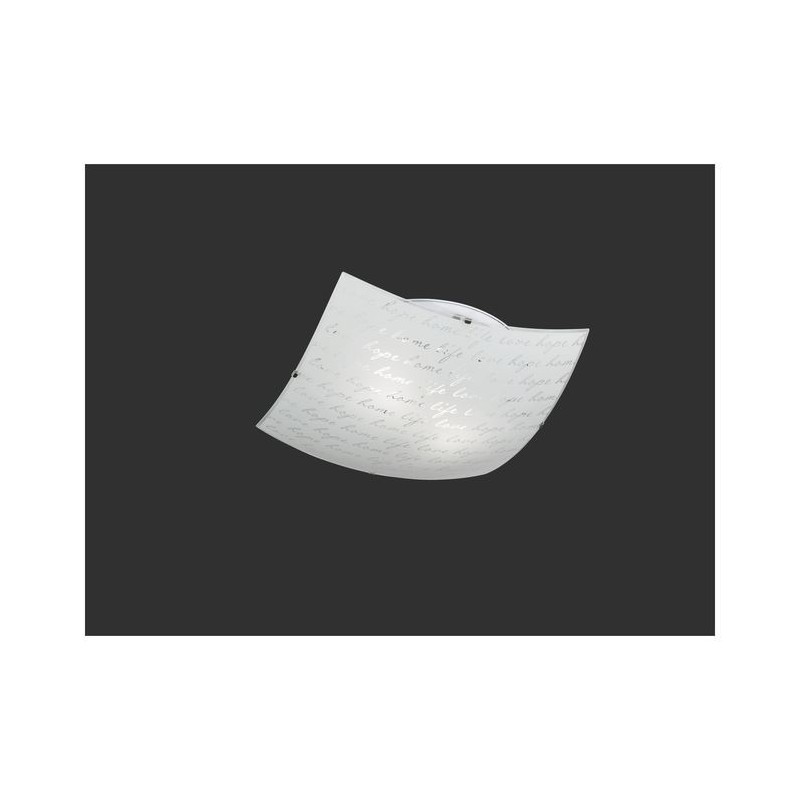Plafonnier Signa Blanc 2x40W E27 TRI_602500201 602500201 Plafonnier Signa Blanc 2x40W E27 TRIO LIGHTING 602500201