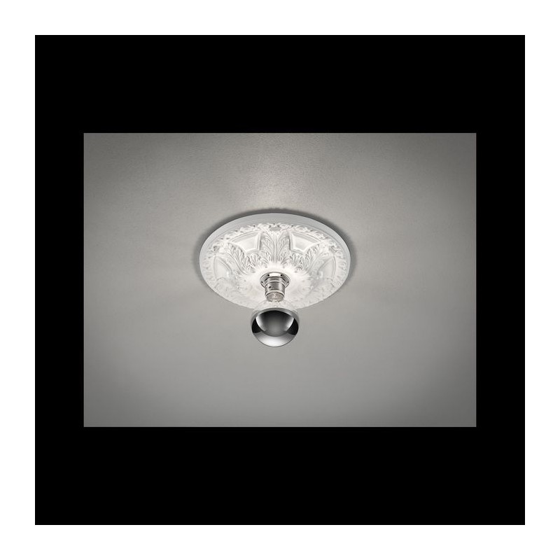 Plafonnier Lilly Blanc 1x40W E27 D30 TRIO LIGHTING 603300101