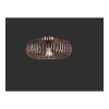 Plafonnier Johann Cuivré Ancien 1x60W E27 TRIO LIGHTING 606900162