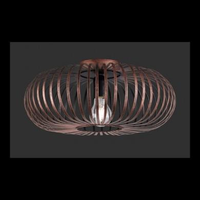 Plafonnier Johann Cuivré Ancien 1x60W E27 TRIO LIGHTING 606900162