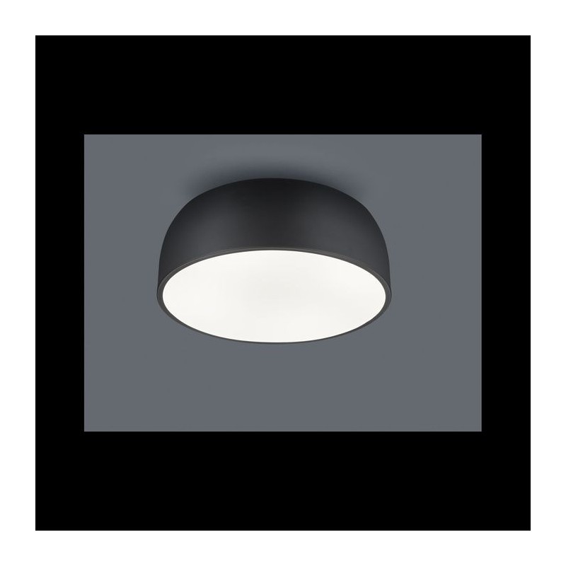 Plafonnier Baron Noir Mat 4x40W E27 TRI_609800432 609800432 Plafonnier Baron Noir Mat 4x40W E27 TRIO LIGHTING 609800432