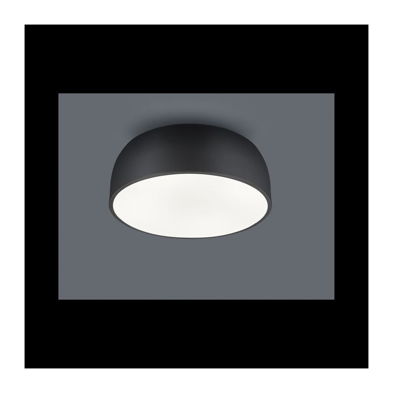 Plafonnier Baron Noir Mat 4x40W E27 TRIO LIGHTING 609800432