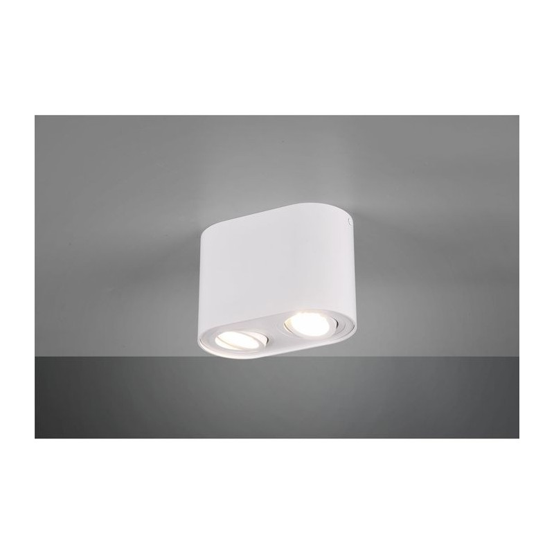 Plafonnier Cookie Blanc Mat 2x35W GU10 TRI_612900231 612900231 Plafonnier Cookie Blanc Mat 2x35W GU10 TRIO LIGHTING 612900231