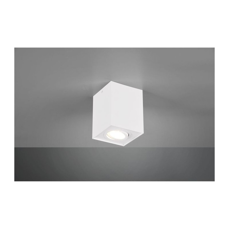 Plafonnier Biscuit Blanc Mat 1x35W GU10 TRIO LIGHTING 613000131