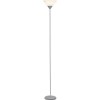 Lampadaire SPARI 1x9,5W E27 Argent Blanc BRILLIANT G98810/05