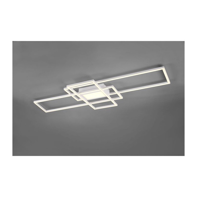 Plafonnier Irvine Blanc Mat 1x60W SMD LED TRIO LIGHTING 620010431