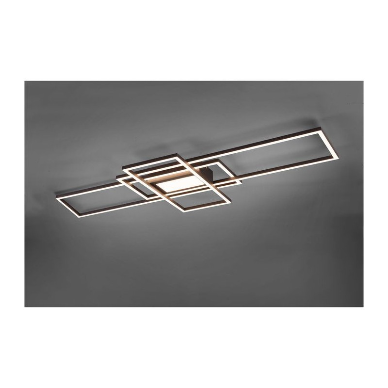 Plafonnier Irvine Anthracite 1x60W SMD LED TRIO LIGHTING 620010442