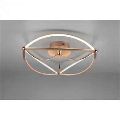 Plafonnier Charivari Laiton Mat 1x42W SMD LED TRIO LIGHTING 621290108