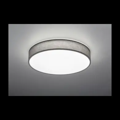 Plafonnier Lugano Gris 1x40W SMD LED TRIO LIGHTING 621914011