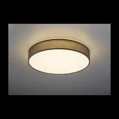 Plafonnier Lugano Gris 1x40W SMD LED TRIO LIGHTING 621914011