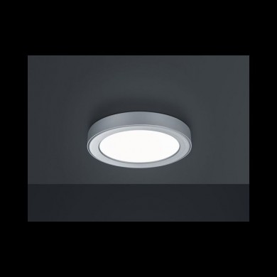Plafonnier Juno Titane 1x18W SMD LED TRI_625502287 625502287 Plafonnier Juno Titane 1x18W SMD LED TRIO LIGHTING 625502287
