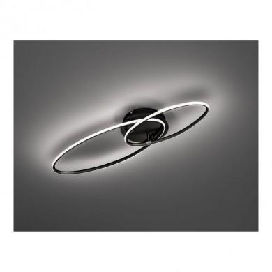 Plafonnier Avus Noir Mat 1x35W SMD LED TRI_629010132 629010132 Plafonnier Avus Noir Mat 1x35W SMD LED TRIO LIGHTING 629010132