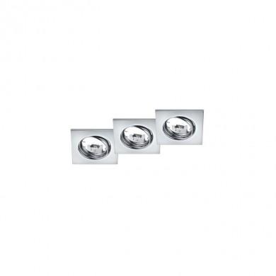 Encastré Jura Chromé 3x15W GU10 TRIO LIGHTING 650000306