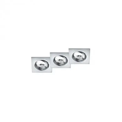 Encastré Jura Chromé 3x15W GU10 TRIO LIGHTING 650000306