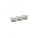 Encastré Jura Nickel Mat 3x15W GU10
