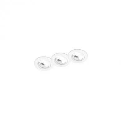 Encastré Jura Blanc Mat 3x15W GU10 D8,3 TRIO LIGHTING 650100331