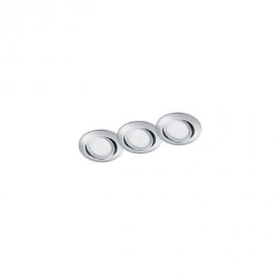Encastré Rila Chromé 3x5W SMD LED D8,2 TRIO LIGHTING 650310306
