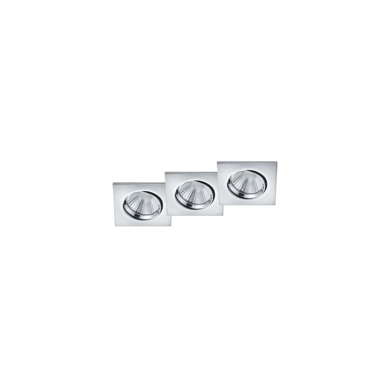 Encastré Pamir Chromé 3x5W SMD LED TRIO LIGHTING 650410306