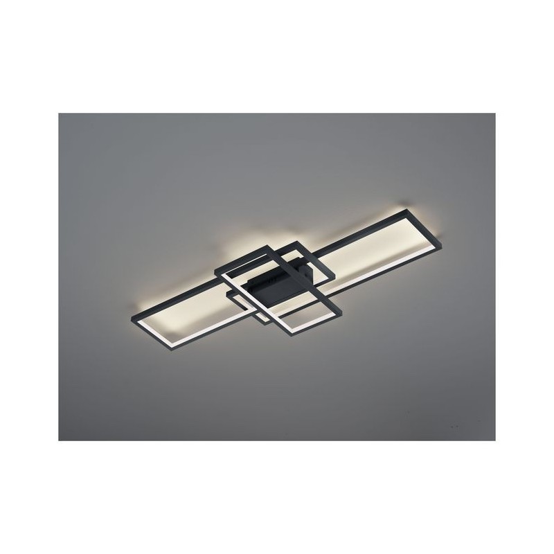 Plafonnier Thiago Anthracite 1x36W SMD LED TRIO LIGHTING 652610342