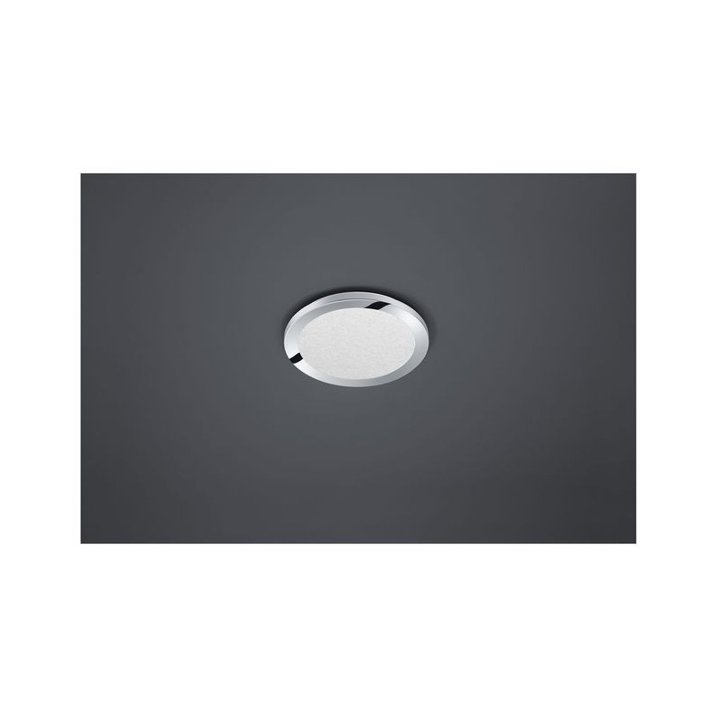 Plafonnier Cesar Chromé 1x15W SMD LED TRIO LIGHTING 656411506