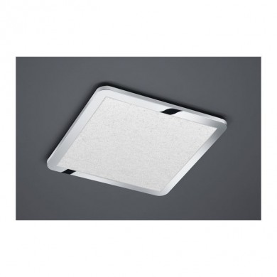 Plafonnier Cesar Chromé 1x30W SMD LED TRI_656513006 656513006 Plafonnier Cesar Chromé 1x30W SMD LED TRIO LIGHTING 656513006