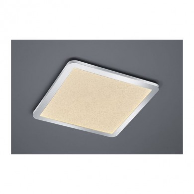 Plafonnier Cesar Chromé 1x30W SMD LED TRI_656513006 656513006 Plafonnier Cesar Chromé 1x30W SMD LED TRIO LIGHTING 656513006