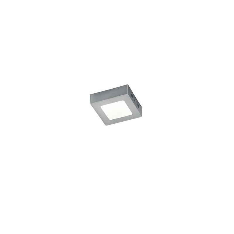 Plafonnier Zeus Nickel Mat 1x5W SMD LED TRIO LIGHTING 657110607
