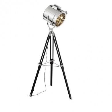 Lampadaire Cinéma Trepied CINE 1x60W E27 Noir-chrome BRI_HK13018S70 HK13018S70 Lampadaire Cinéma Trepied CINE 1x60W E27 Noir-chrome BRILLIANT HK13018S70