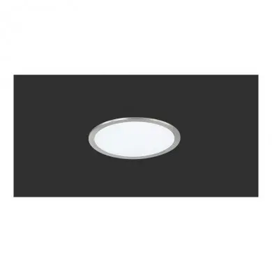 Plafonnier Phoenix Nickel Mat 1x15W SMD LED D30 TRIO LIGHTING 674093007