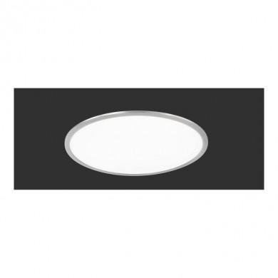 Plafonnier Phoenix Nickel Mat 1x30W SMD LED D62 TRIO LIGHTING 674096207