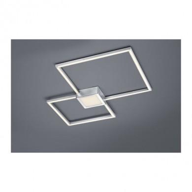 Plafonnier Hydra Nickel Mat 1x28W SMD LED L65 TRIO LIGHTING 676210307