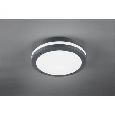 Plafonnier Piave Anthracite 1x12W SMD LED TRIO LIGHTING 676960142