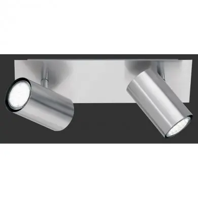 Plafonnier Marley Nickel Mat 2x35W GU10 TRIO LIGHTING 802400207