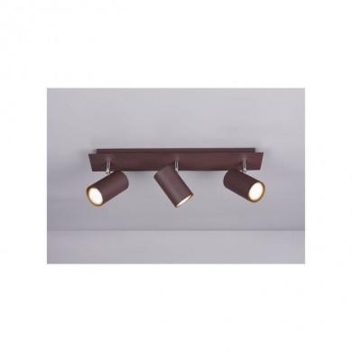 Plafonnier Marley Rouille 3x35W GU10 TRIO LIGHTING 802400324