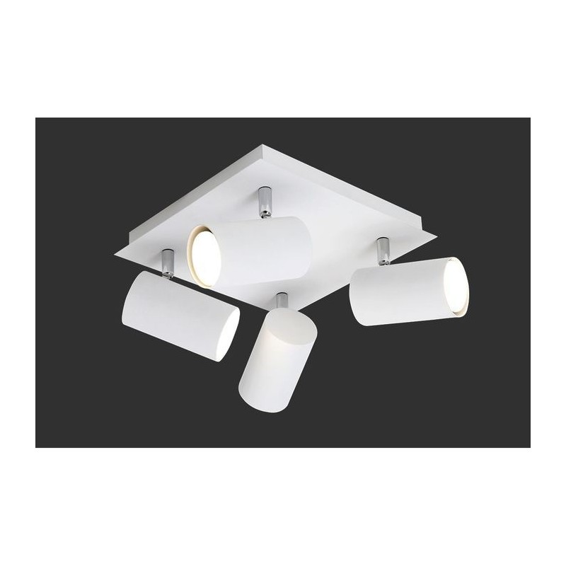 Plafonnier Marley Blanc 4x35W GU10 TRIO LIGHTING 802430401