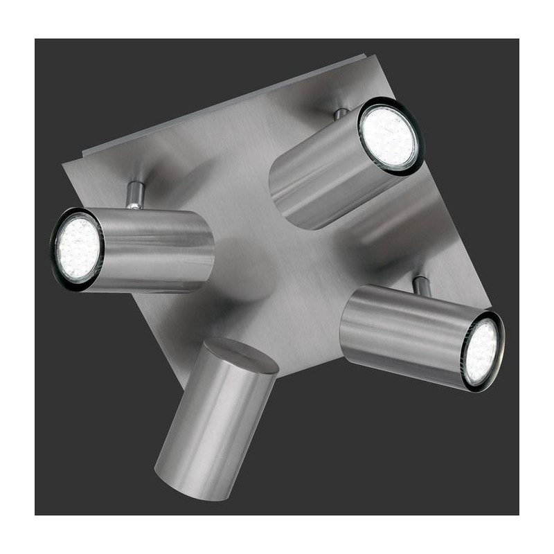 Plafonnier Marley Nickel Mat 4x35W GU10 TRI_802430407 802430407 Plafonnier Marley Nickel Mat 4x35W GU10 TRIO LIGHTING 802430407